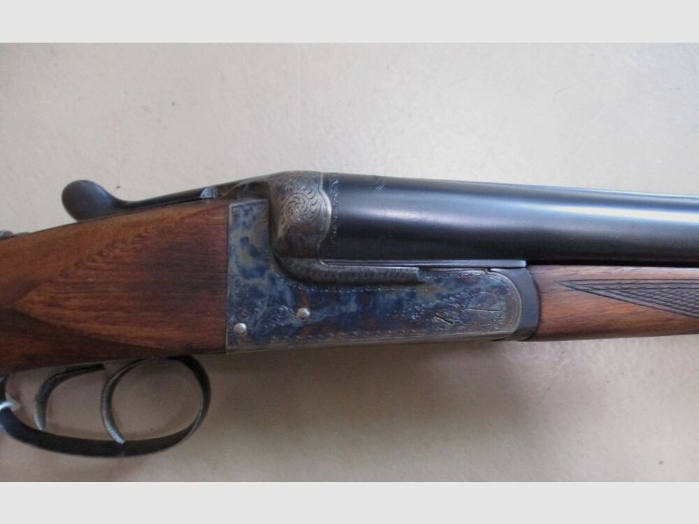 Doppelflinte Noris 16/70, Läufe blank