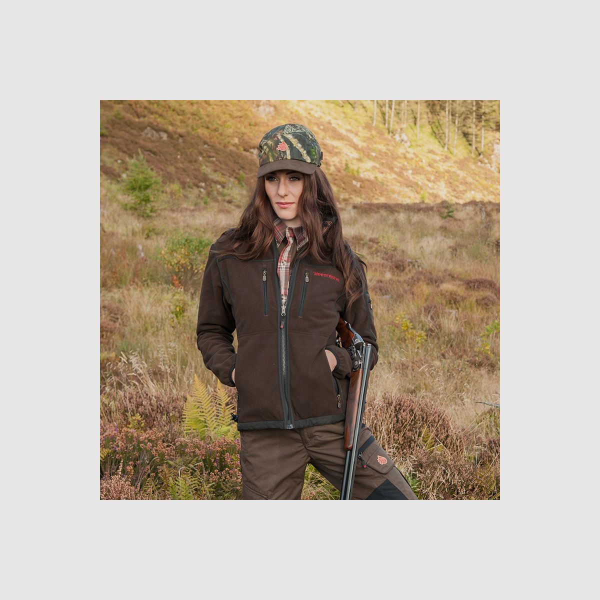 SHOOTERKING Softshell Damen Jacke 2 in 1 Mossy Oak Camo