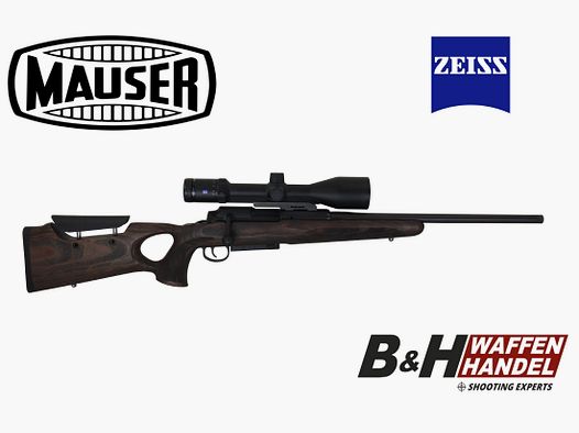  Mauser 25 Max Lochschaft Komplettpaket Zeiss V6 2,5-15x56