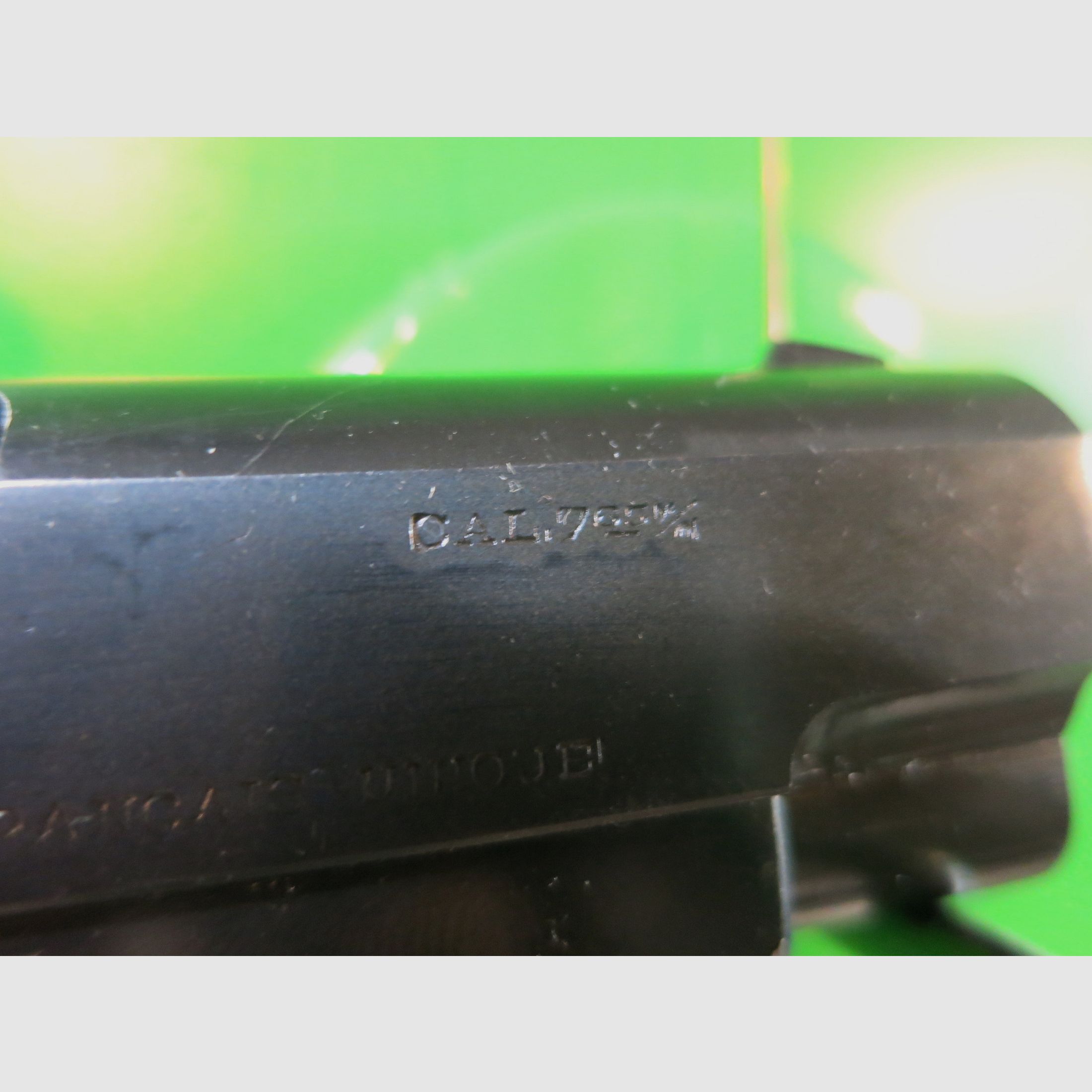 UNIQUE Modell 17 "Kriegsmodell", 7,65mm Browning      #50-, Bild 8 von 11
