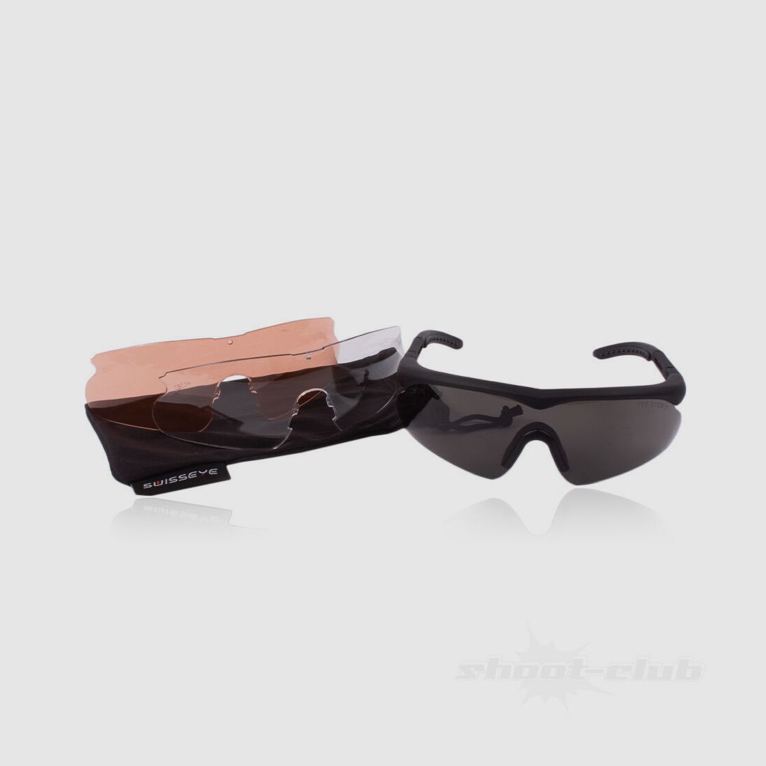 Swiss Eye Raptor Schutzbrille Größe M schwarz, Bild 2 von 5