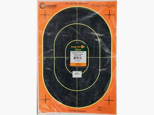 Orange Peel Oval Target 18″ 100 sheets