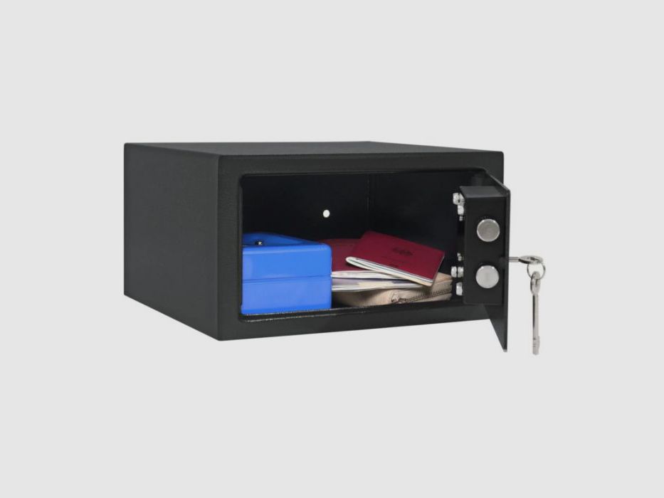 Rottner Caja fuerte de muebles Jupiter 2 Cerradura de doble palas antracita, imagen 5 de 12