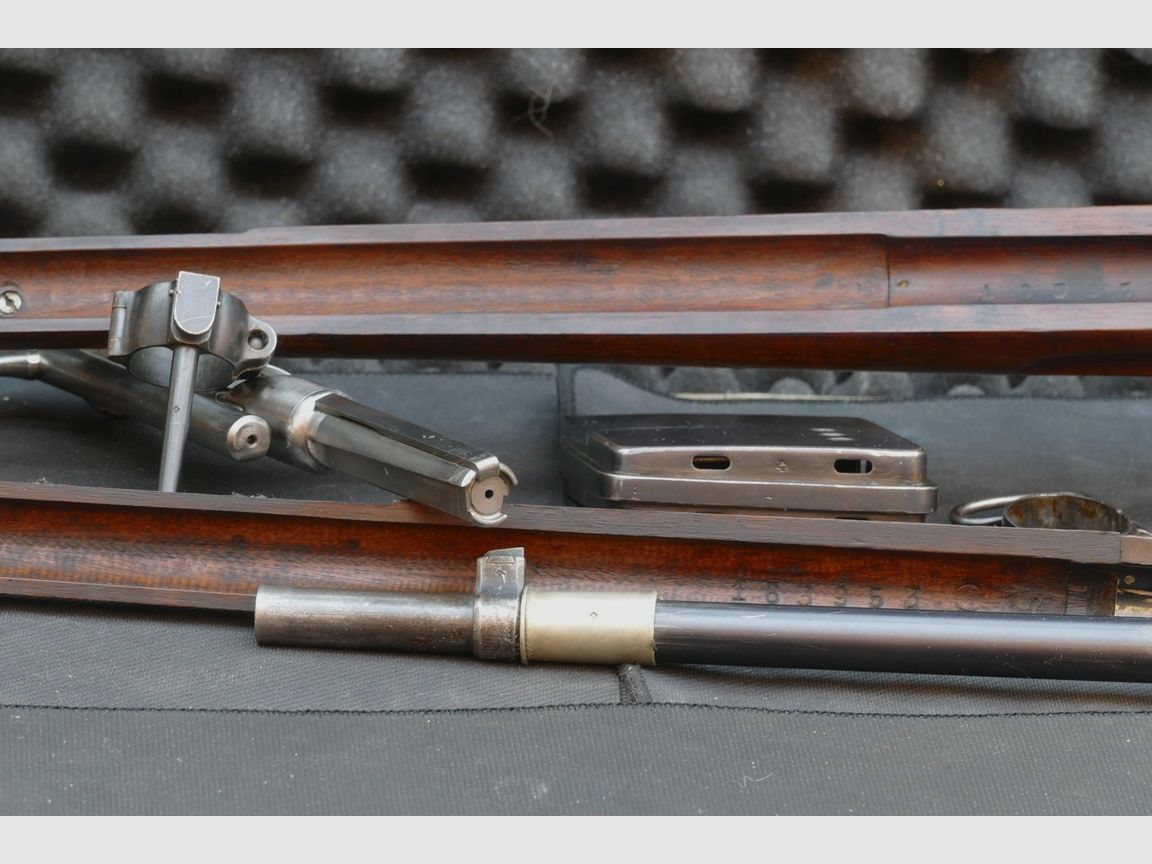 Schmidt Rubin 1889 – 7,5x53,5 GP90 – nummerngleich - Geradezugrepetierer