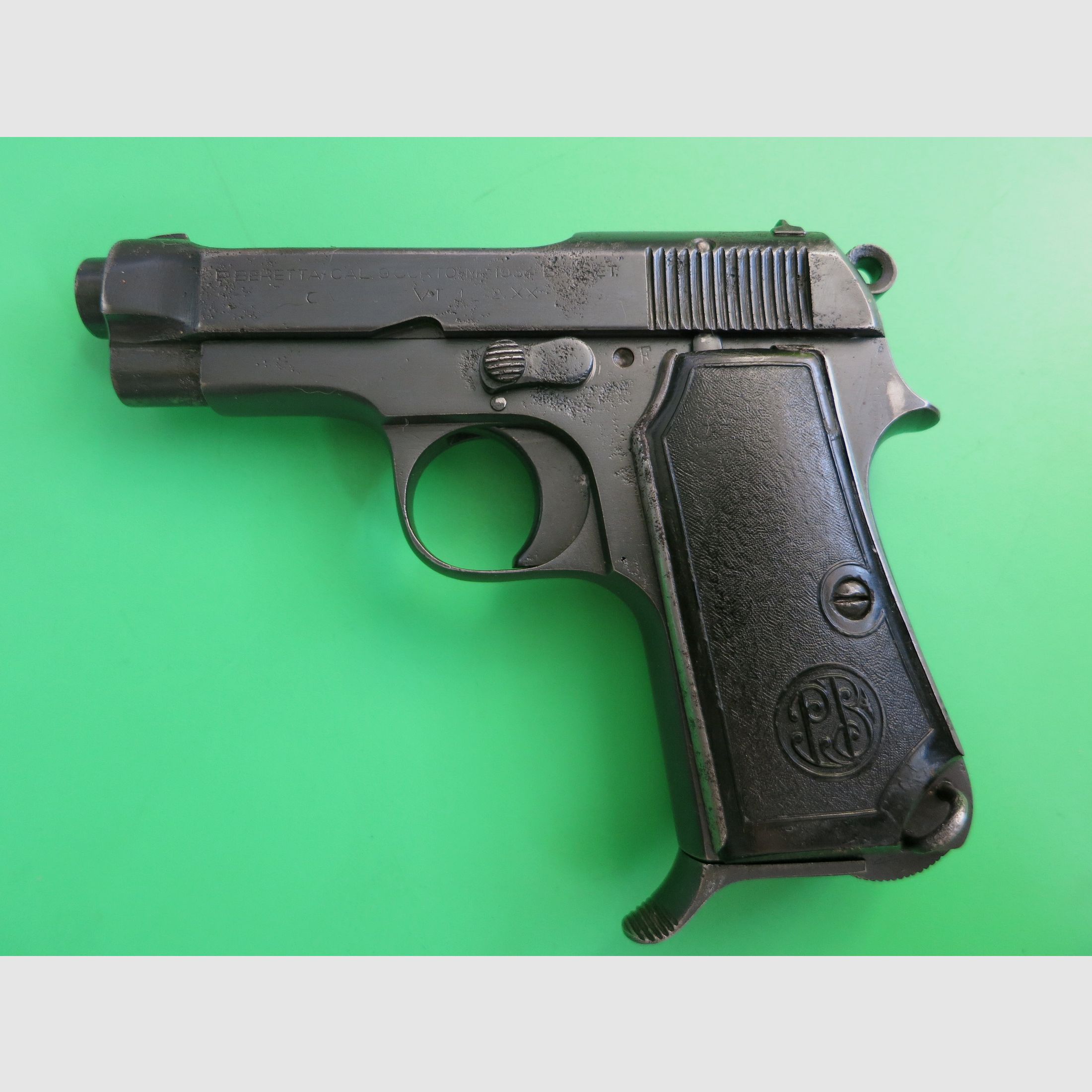 Pistola semiautomática Beretta M1934, 9 mm Corto (380 Auto), Luftwaffe/Heer #33