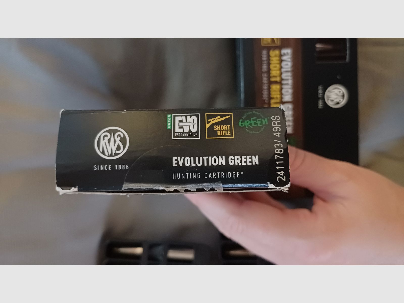 RWS Evolution Green .308 Win (Short Rifle) 50 patronen