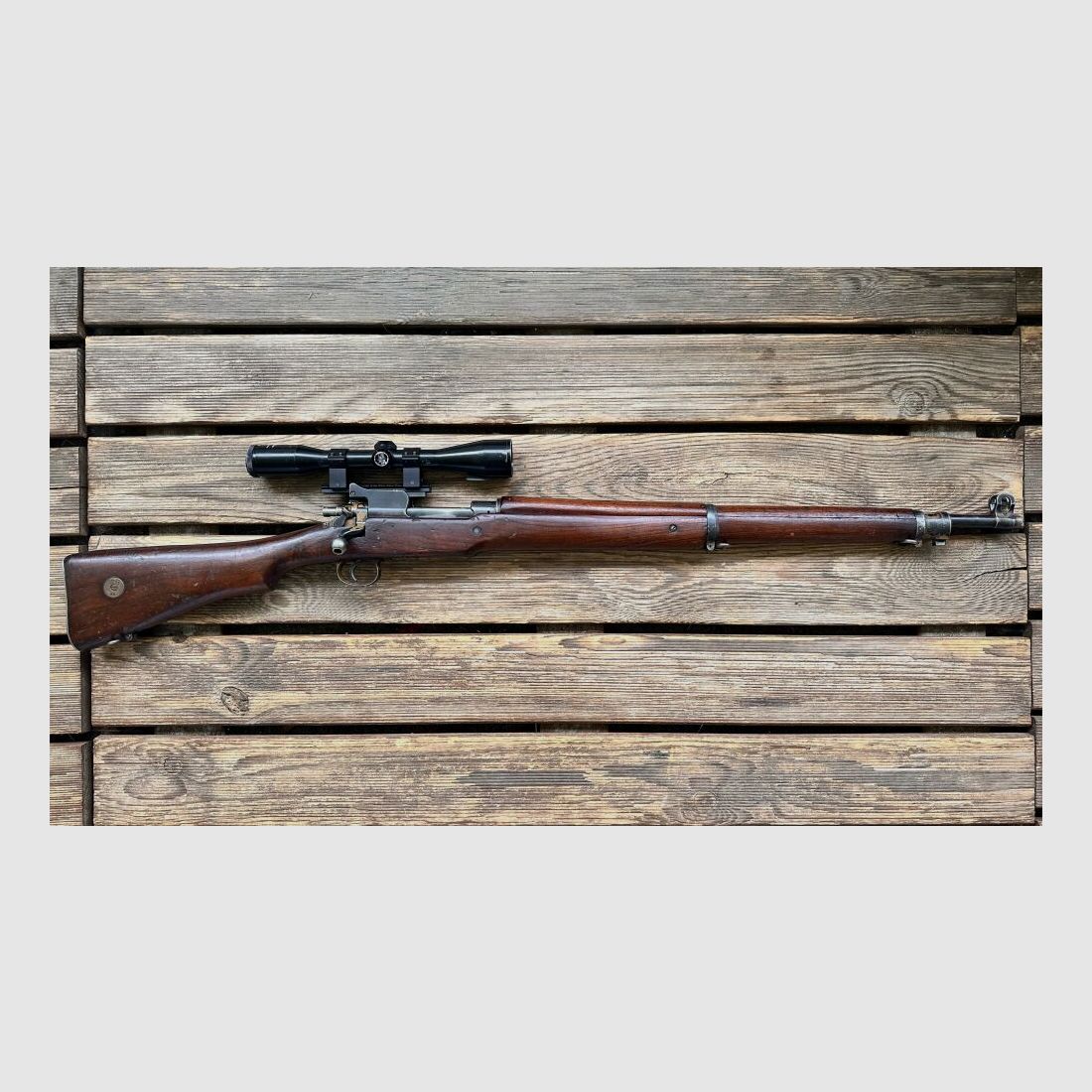 Enfield P14 mit originalem Bajonett .303Brit