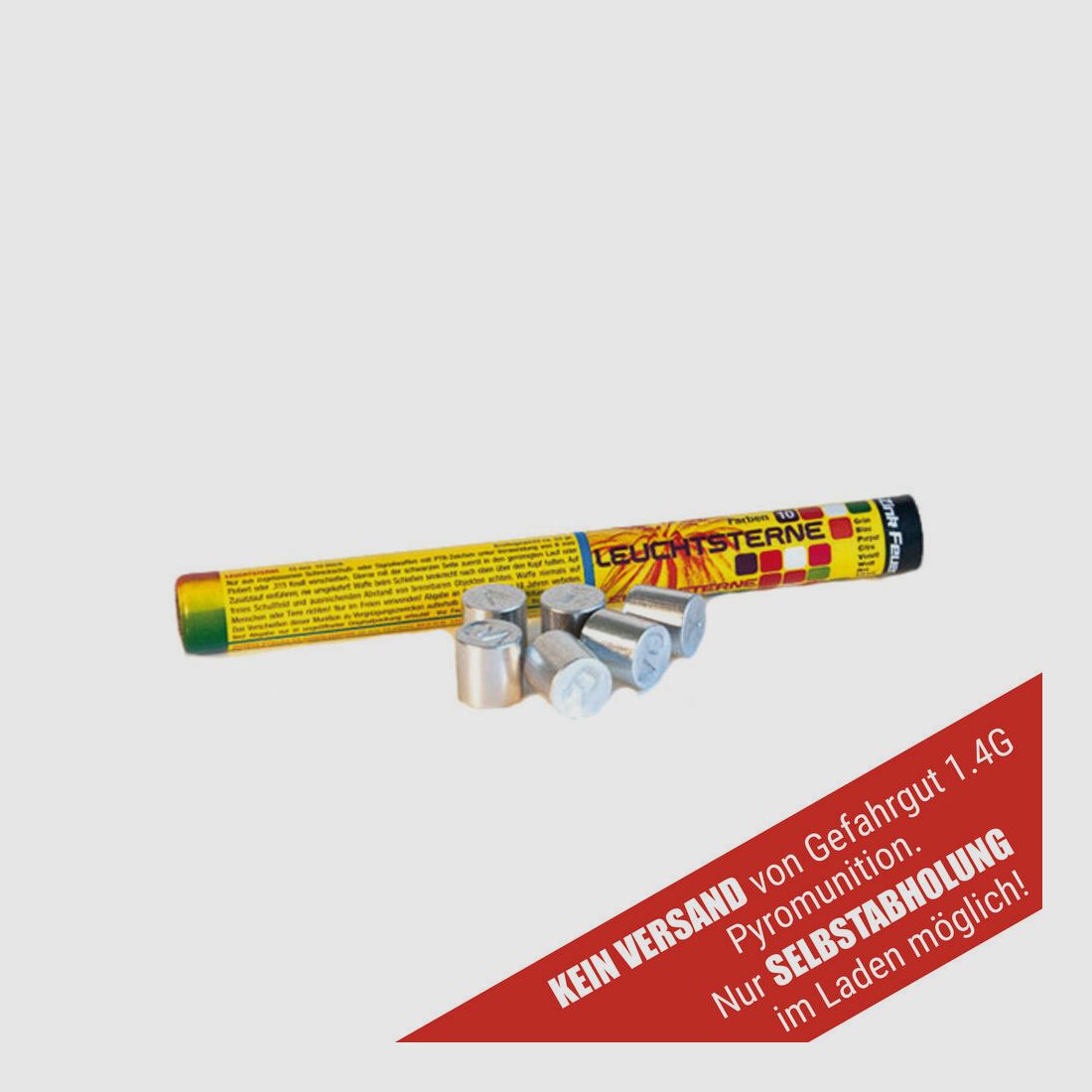 Zink Zink Signalsterne 10 Farbig 15mm