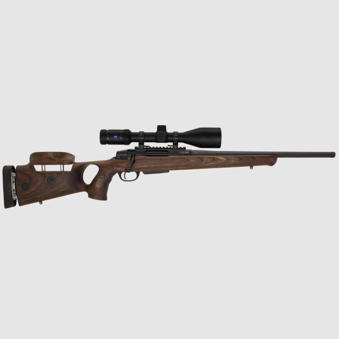 Complete package: Burner BR20 B&H Prohunter Flex stock with double adjustment including Zeiss V6 2.5-15x56 (Item No.: BR20PHFP1) Financing possible