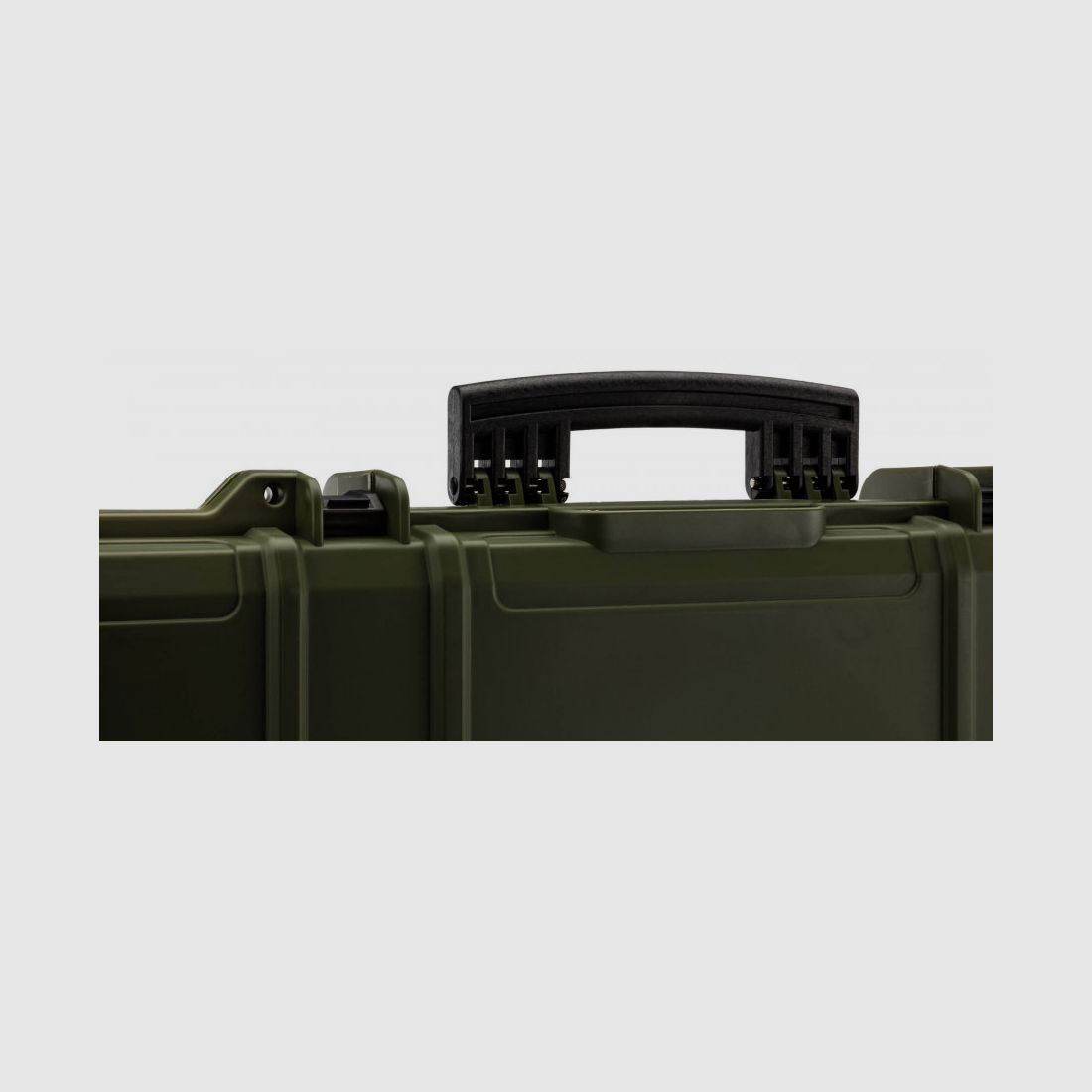 Waffenkoffer XL wasserdicht OD Grün 137 x 39 x 15 cm mit vorgefertigtem Schaum - Nuprol, Bild 6 von 9