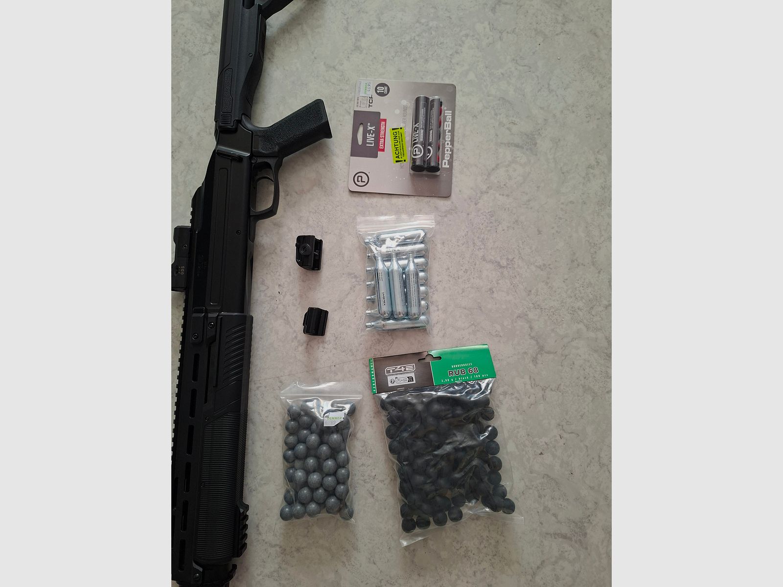 Ram waffe HDX 68 nuovo con accessori