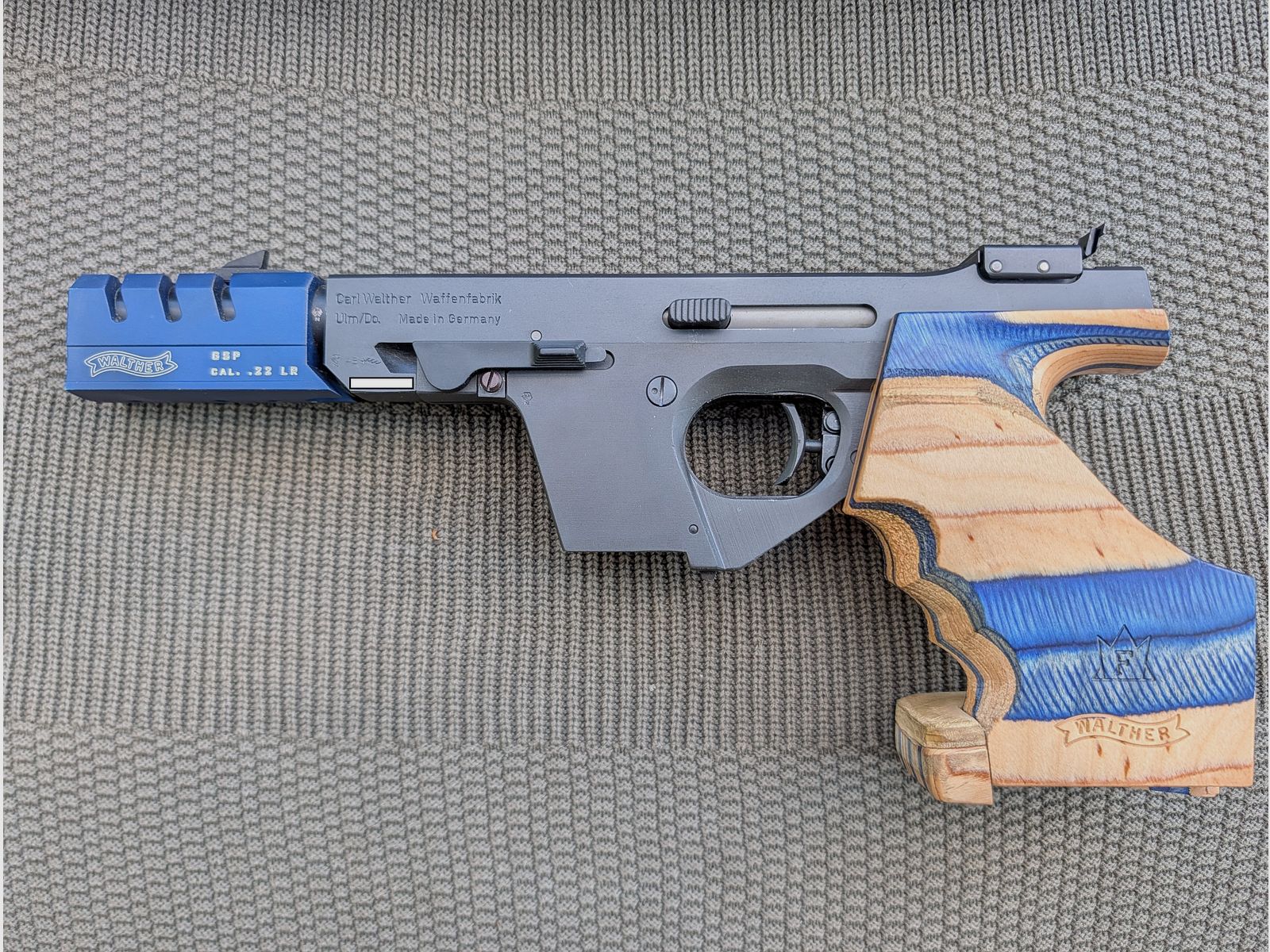 Walther GSP Expert .22lr con sistema intercambiabile .32 s&w in condizioni molto buone