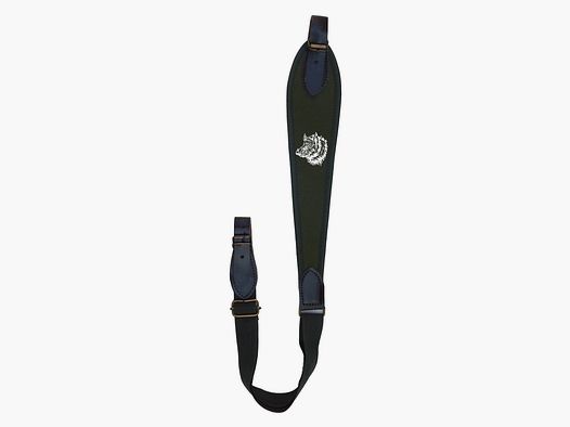 SAG NATURE SLING FOR RIFLE FLUO WITH BOAR EMBROIDERY