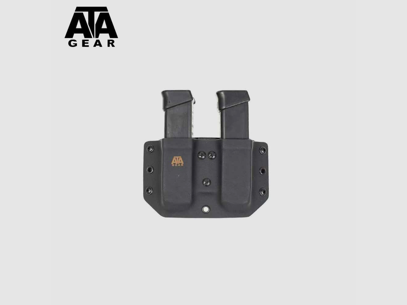 ATA-GEAR DOPPELMAGAZINTASCHE ver. 1 GRAND POWER 910 / FLARM GP T910 RIGHT HAND / LEFT HAND BLACK