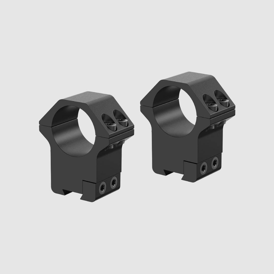 Montageringe 25,4mm Dovetail Hochprofil (30,5mm) Victoptics