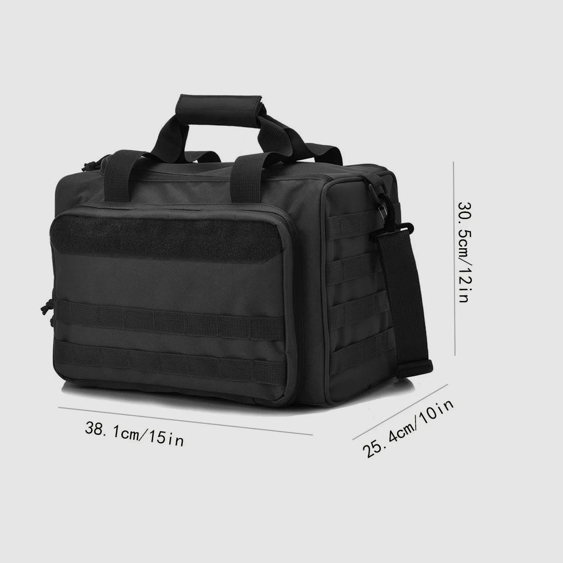 Taktische Zubehör- und Pistolentasche – MOLLE-kompatibel, wasserabweisend & robust
