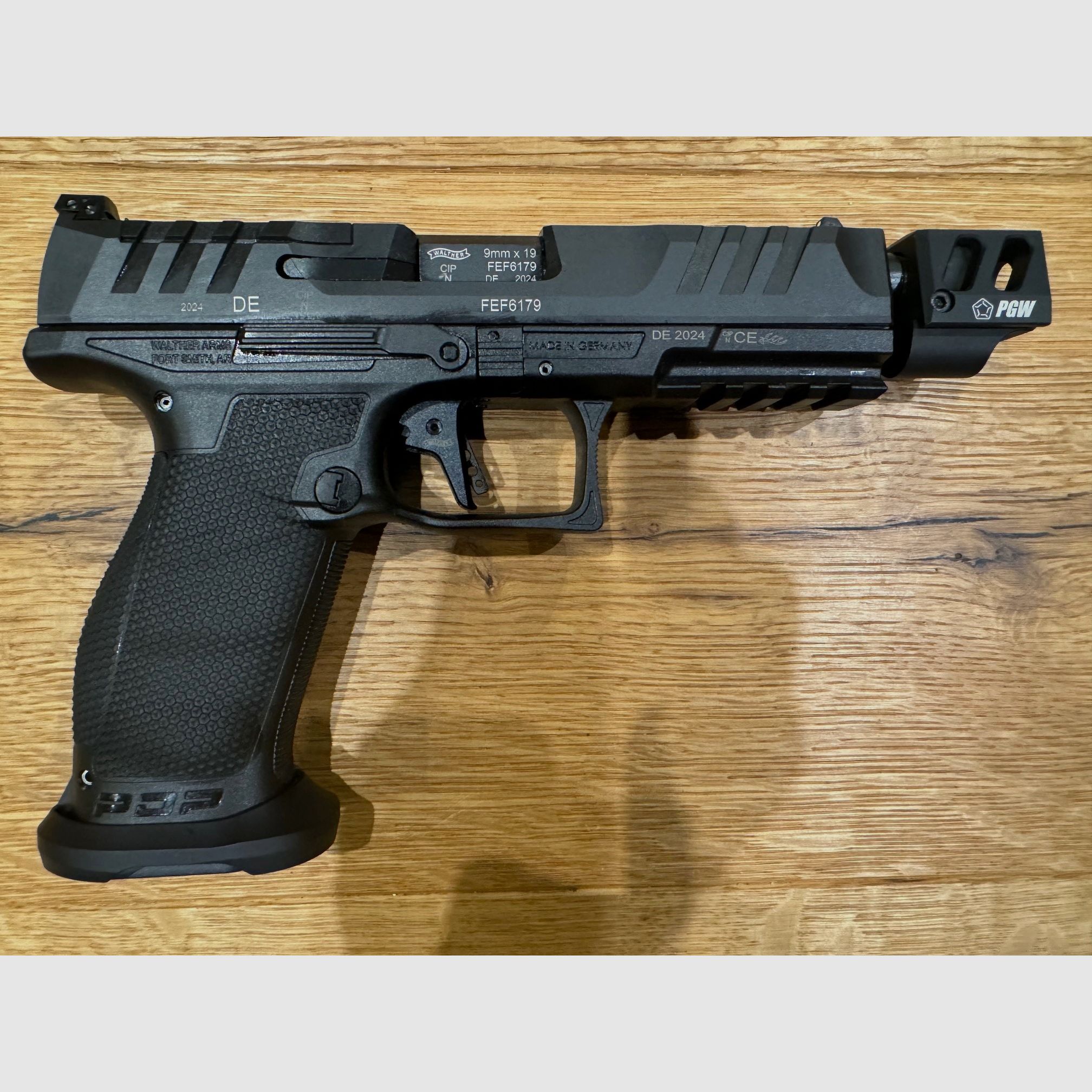 Walther PDP Full Size PRO SD V2 – 5,1" con compensador PGW