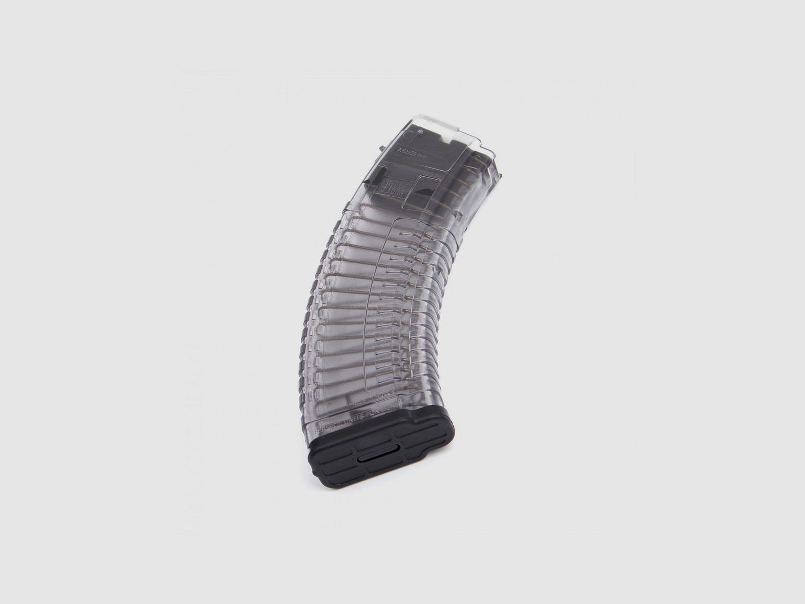 PUFGUN CARGADOR DE 30 DISPAROS PARA AK/SAIGA CAL. 7,62X39MM TRANSPARENTE, imagen 3 de 3