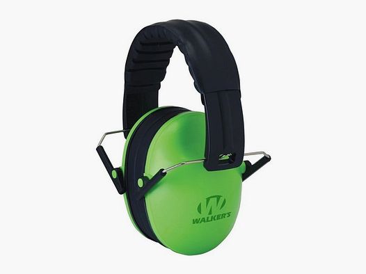 WALKERS GAME EAR BABY & KID’S EARMUFFS-LIME GREEN