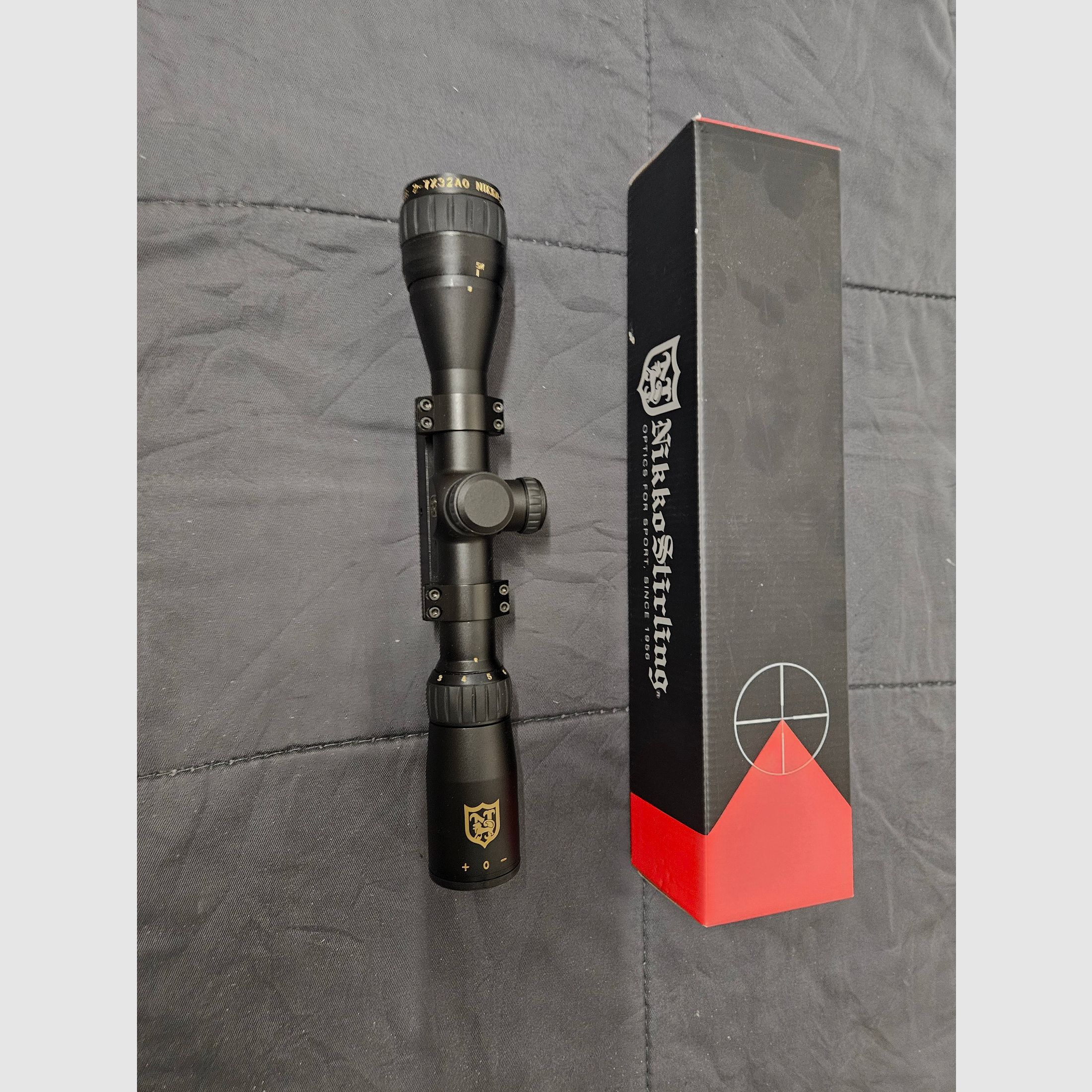 NIKKO STIRLING 2 -7X32 ZIELFERNROHR HALF MIL DOT (NGRA2732)