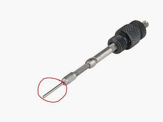 Aguja de desempistonar Decapping Long