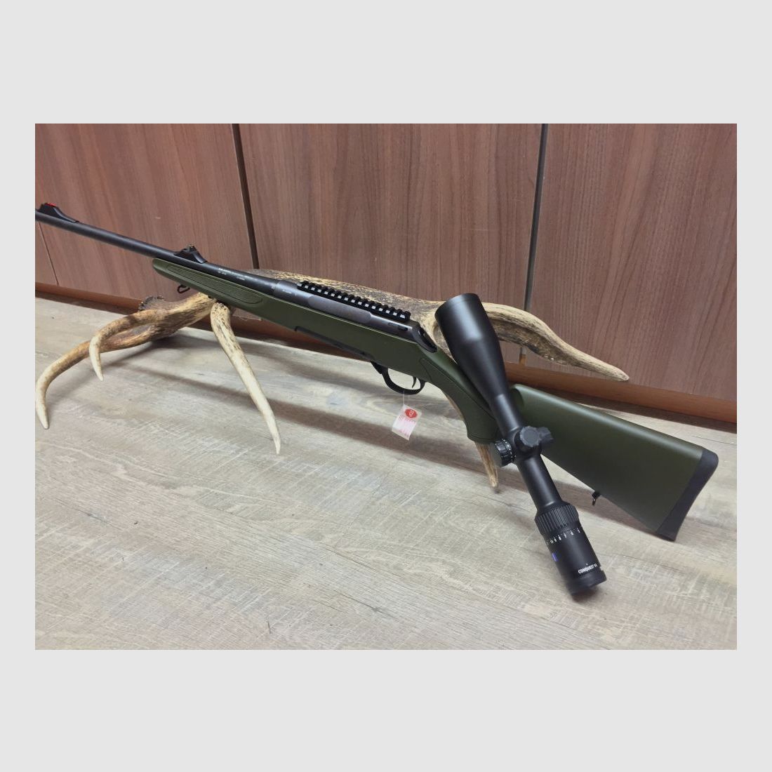 Haenel Varmint Jaeger 10, with Zeiss Conquest V4 3-12x56