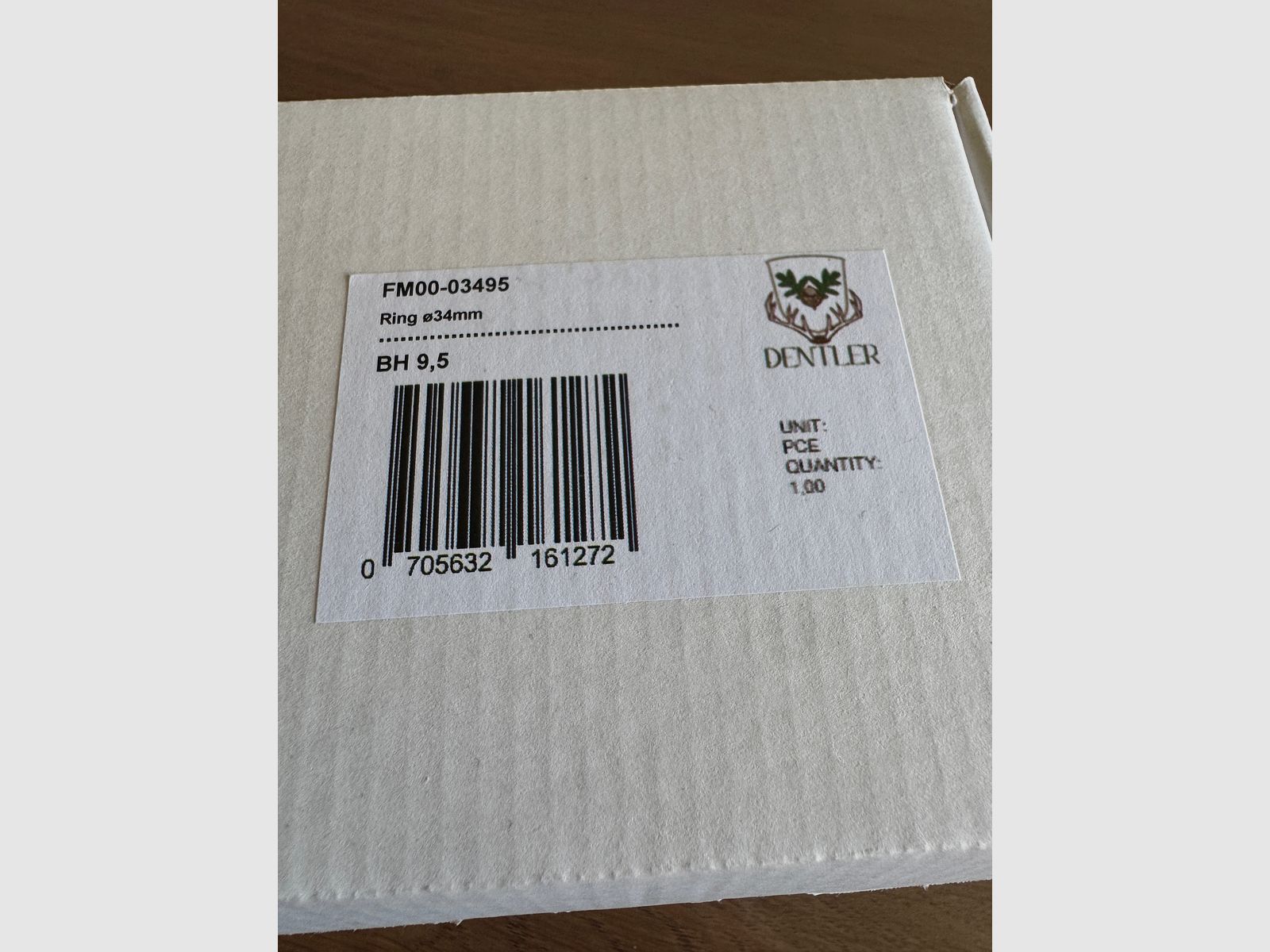 Dentler Ringe 34mm 