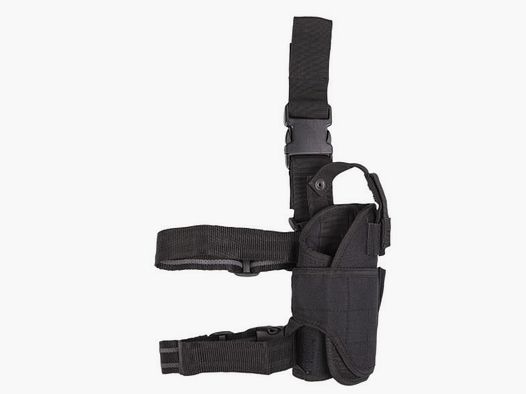 BEINHOLSTER VERSTELLBAR - SCHWARZ - RECHTS