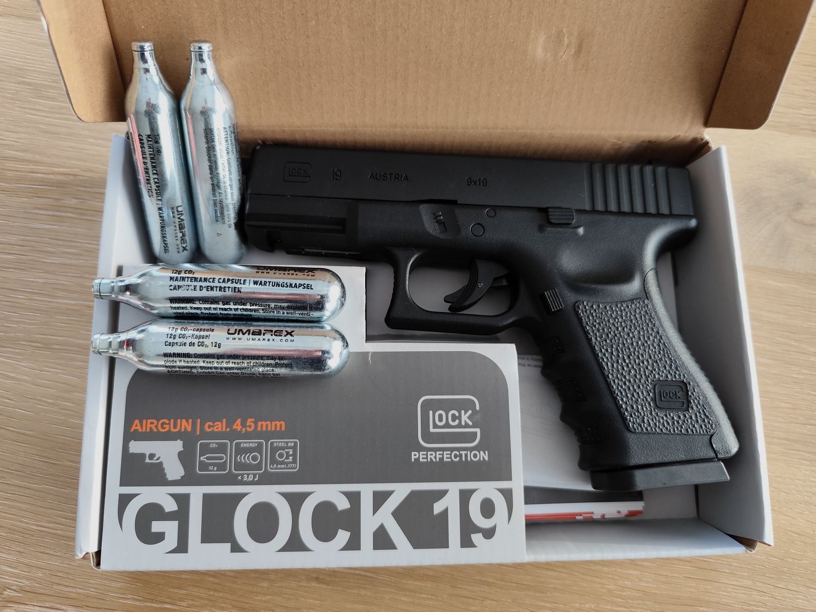 Umarex Glock 19 4,5mm BB d'occasion