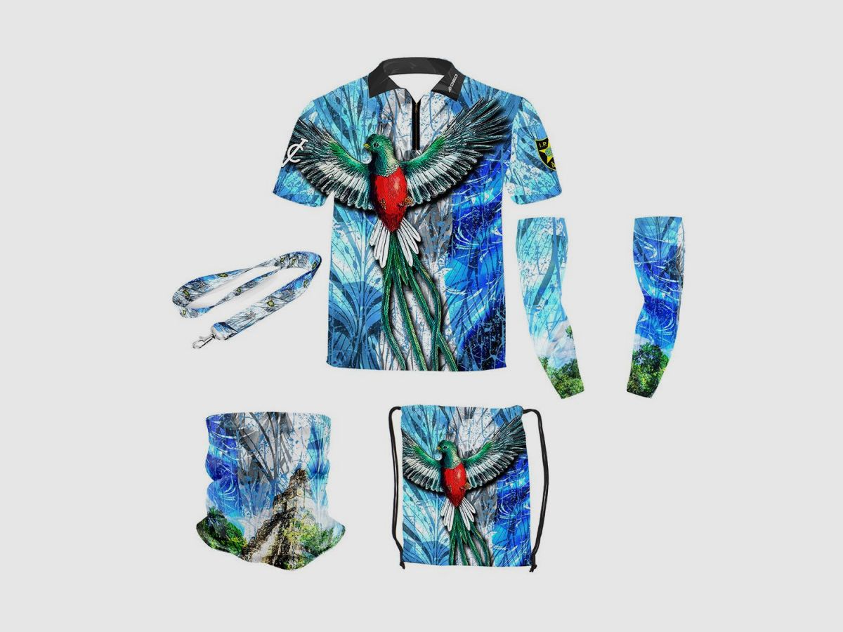 DED Sportswear Set IPSC Guatemala Theme, size: 6XL, Custom Name: No Name, image 1 of 3