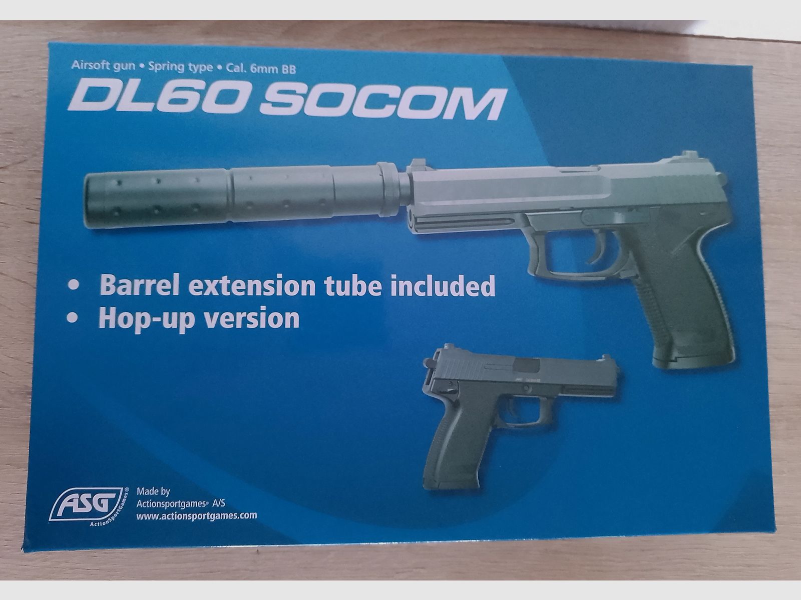 Federdruck Pistole DL 60 Socom 