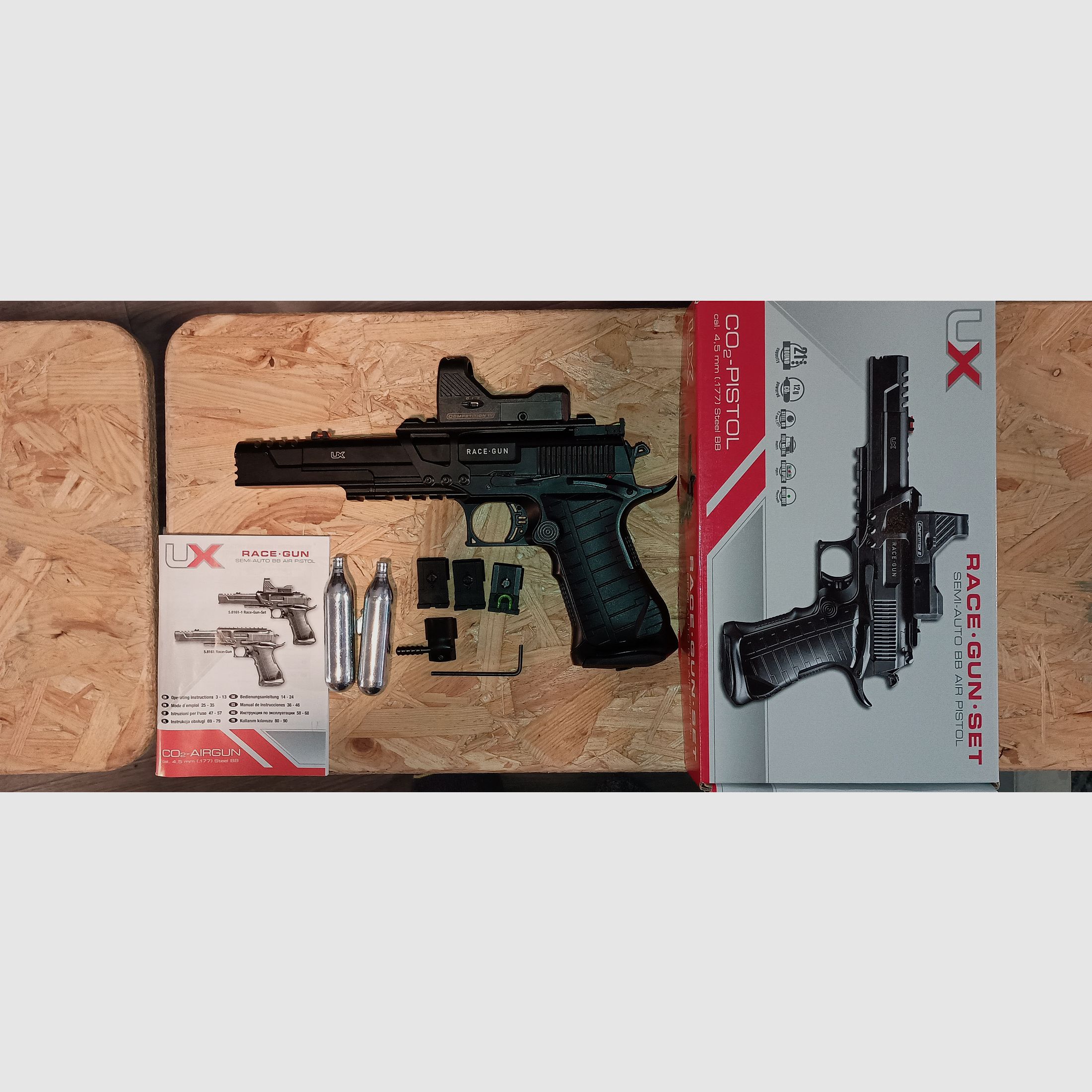 Umarex Racegun 4,5mm BB CO2 Pistole