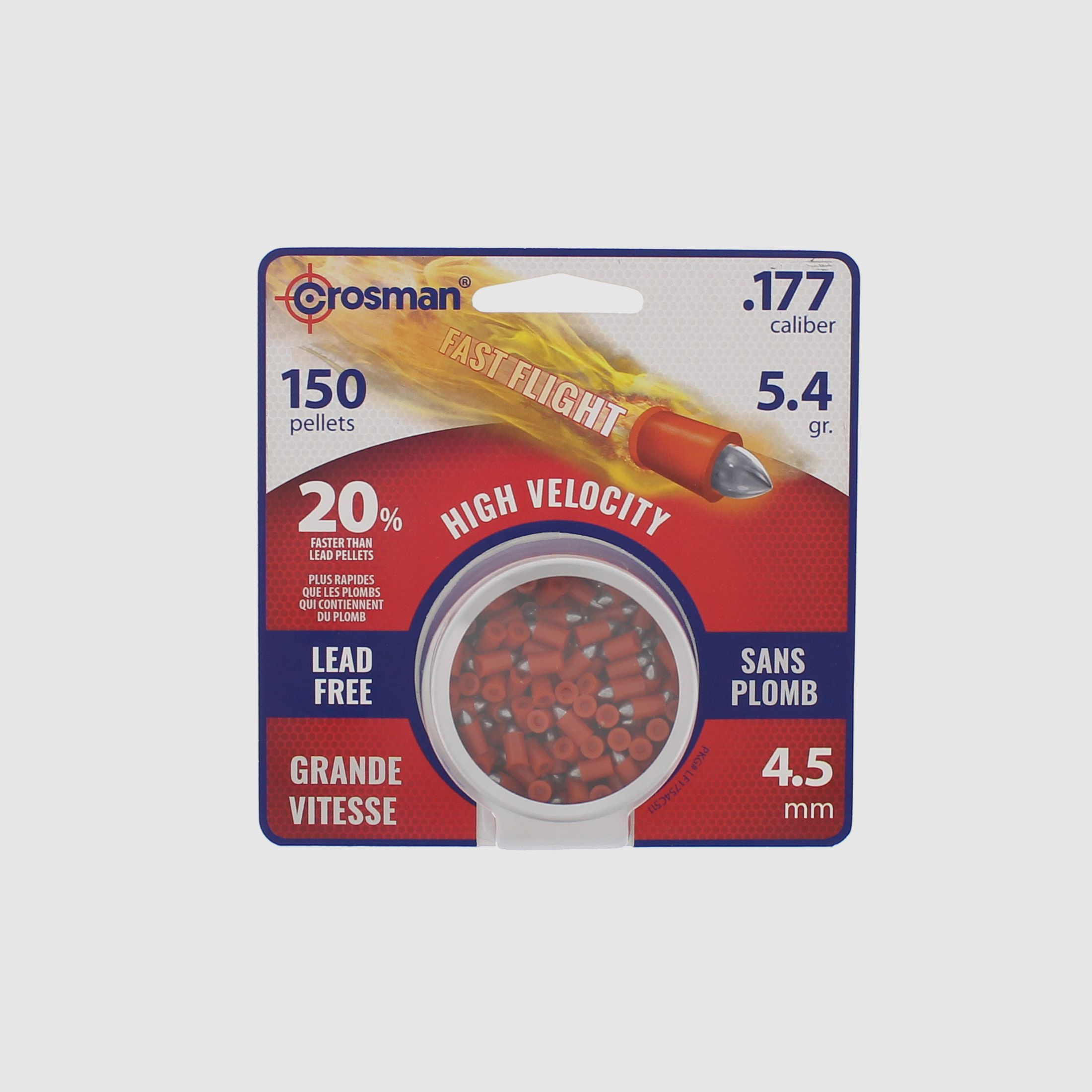Crosman steel tip pellets Fast Flight
