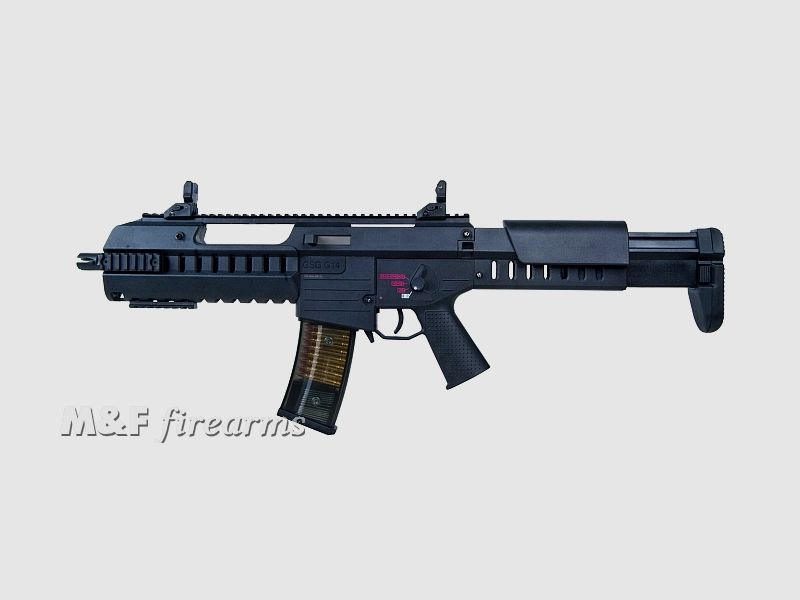 GSG G14 GCS EBB Blowback S-AEG 6mm BB Schwarz Semi-Auto