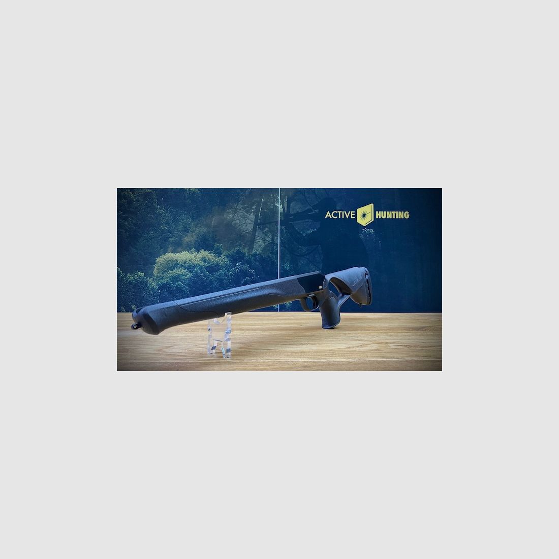 Blaser R8 Ultimate Schäftung / Schwarz-Braun / 17mm Kontur / Rückstoßdämpfungssystem