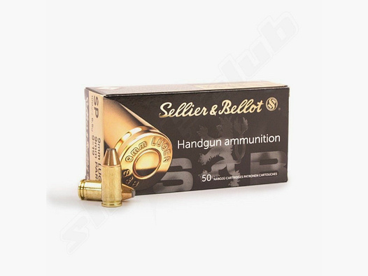 Sellier & Bellot SP 100grs 50 strzałów 9mm Luger