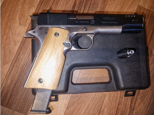 Walther Big Bore S PAK Holzgriff 9mm PTB 638 rar