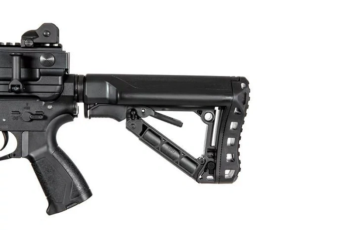 ASG machine gun G&G CM16 LMG Stealth – black, image 3 of 20