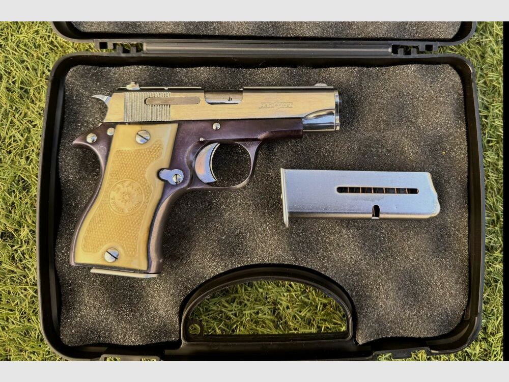Star Starfire Chrom inkl. Ersatzmagazin 9mmBrowningK ( 9mm Kurz)