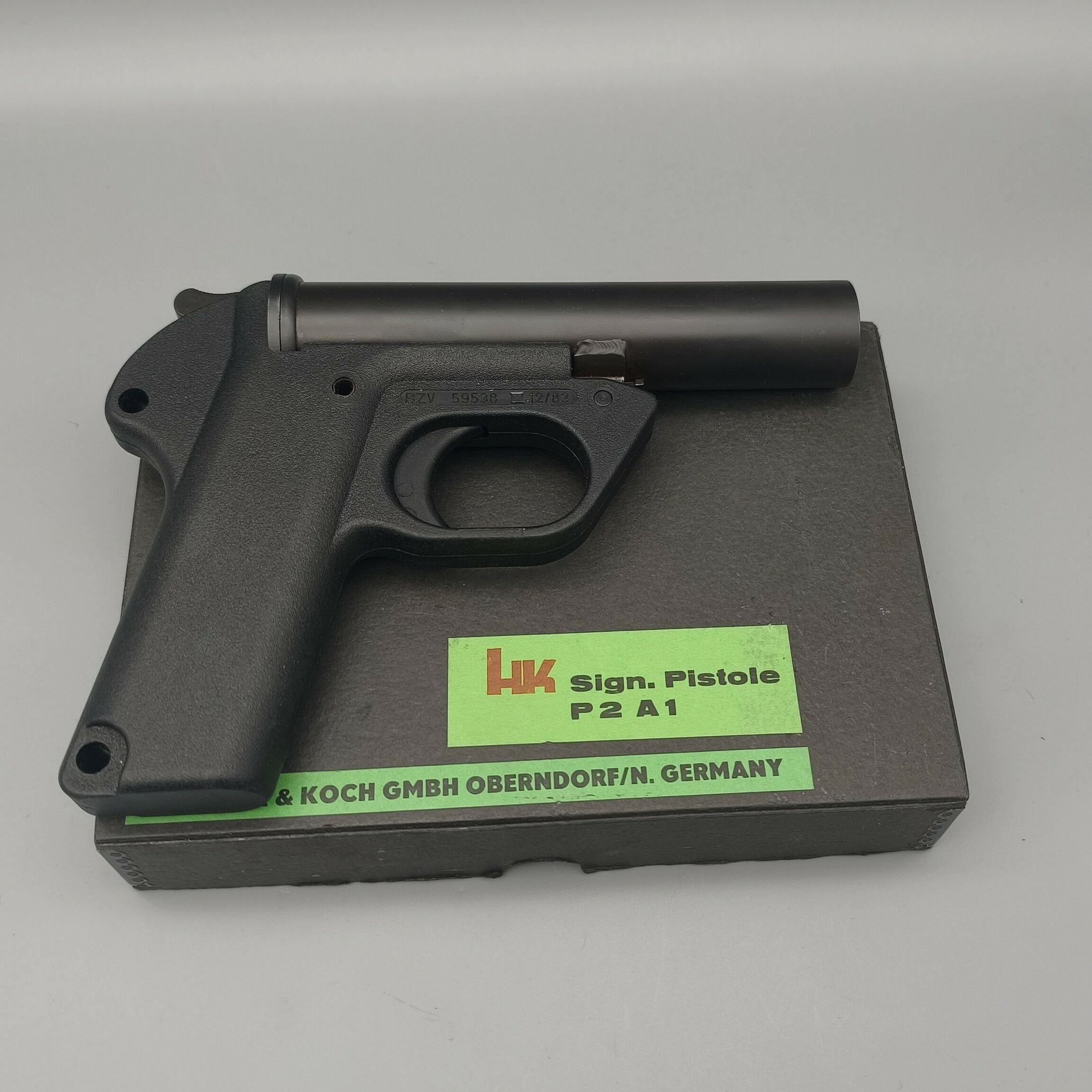 Heckler & Koch Pistolet sygnalizacyjny P2A1 Kaliber 4 cale w oryginalnym pudełku 4 (sygnał)