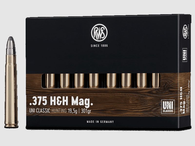 RWS .375H&H UNI Classic 19,5g - 301gr