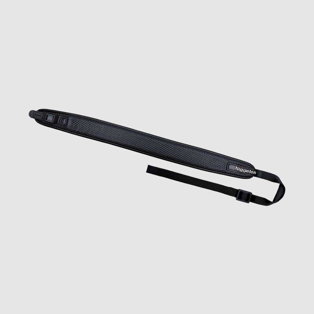 Niggeloh Gewehrgurt Universal Leder Carbon mit Schnellverschluss