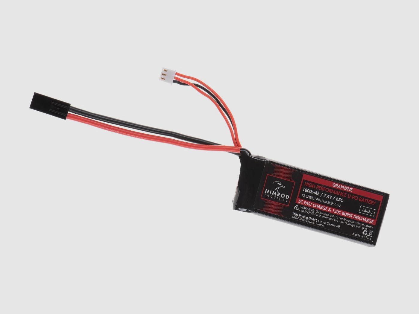 Lipo 7.4V 1800mAh 65C Graphene Mini Tamiya | Nimrod