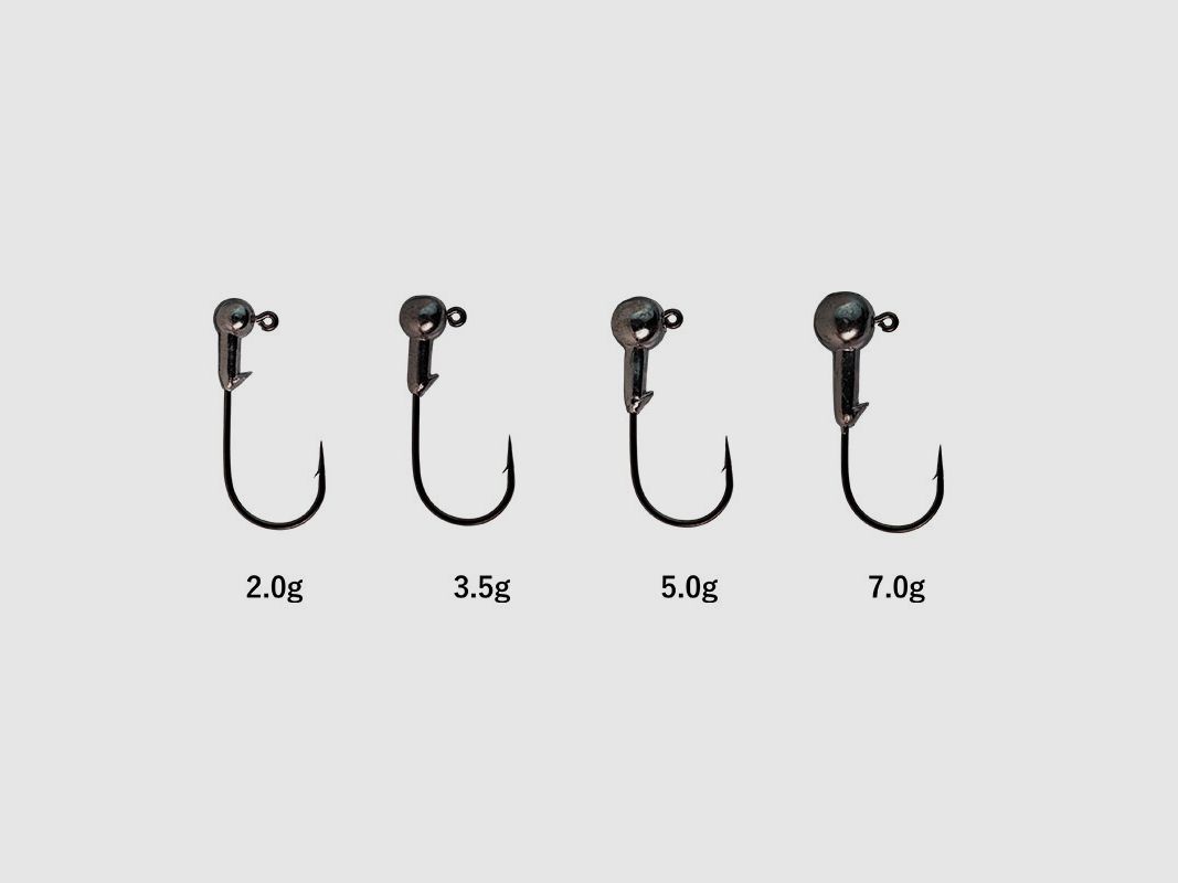 YARIE – 407 ROUND JIGHEAD VT THICK WIRE | 10 pcs, image 3 of 3