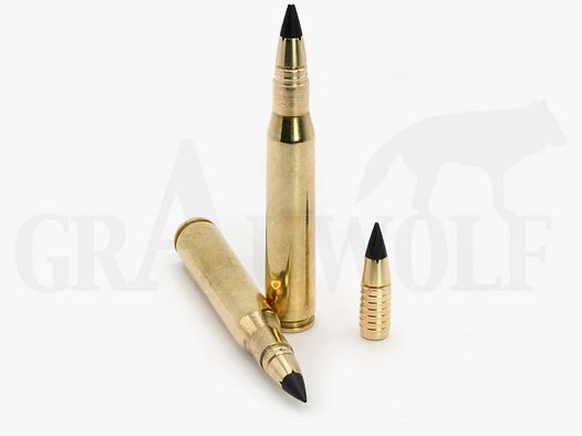 8x68S 126 gr / 8,2 g GM Splinter Tip Bleifrei Patronen 50 Stück