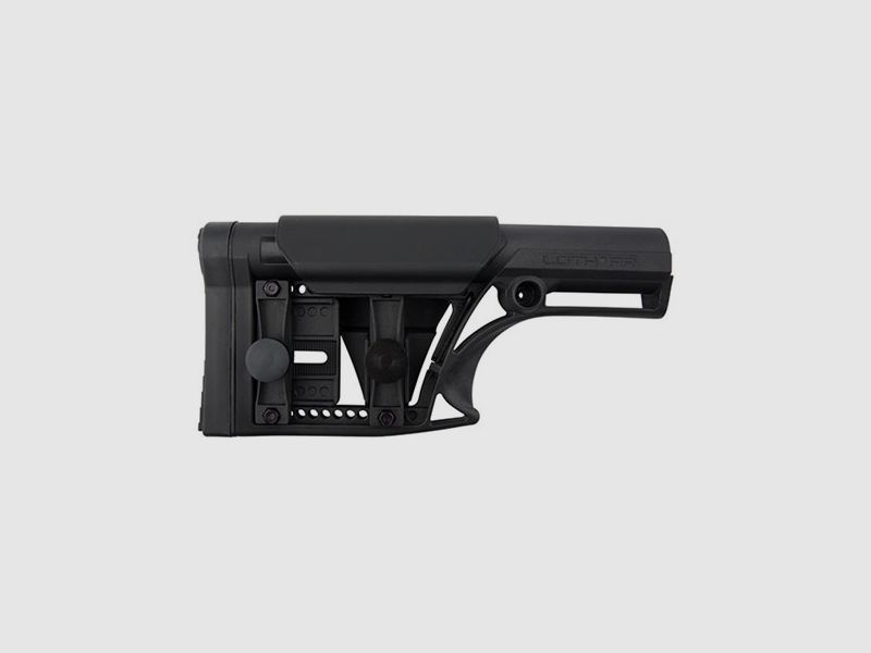 LUTH-AR AR-15 MODULAR STOCK ASSY FIXED RIFLE LENGTH BLACK, image 1 of 2