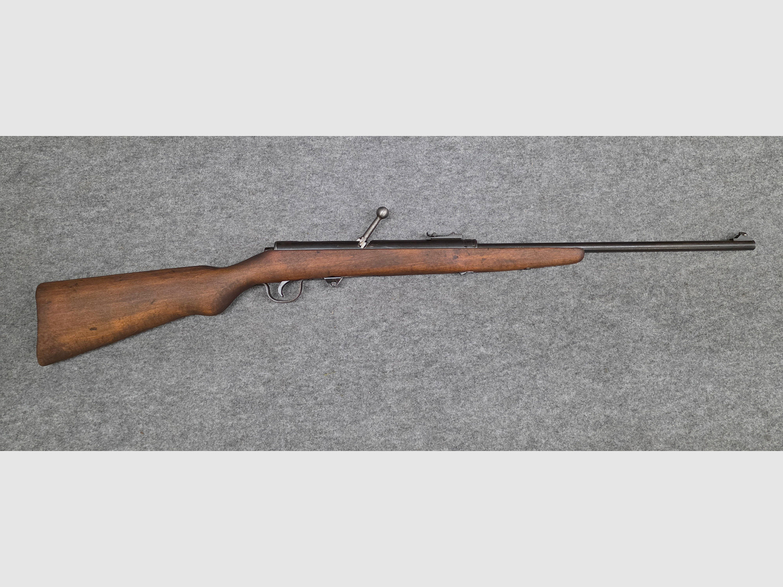 25er Systeem Haenel Mod. 49a met donkere houten kolf doorlader geen 310