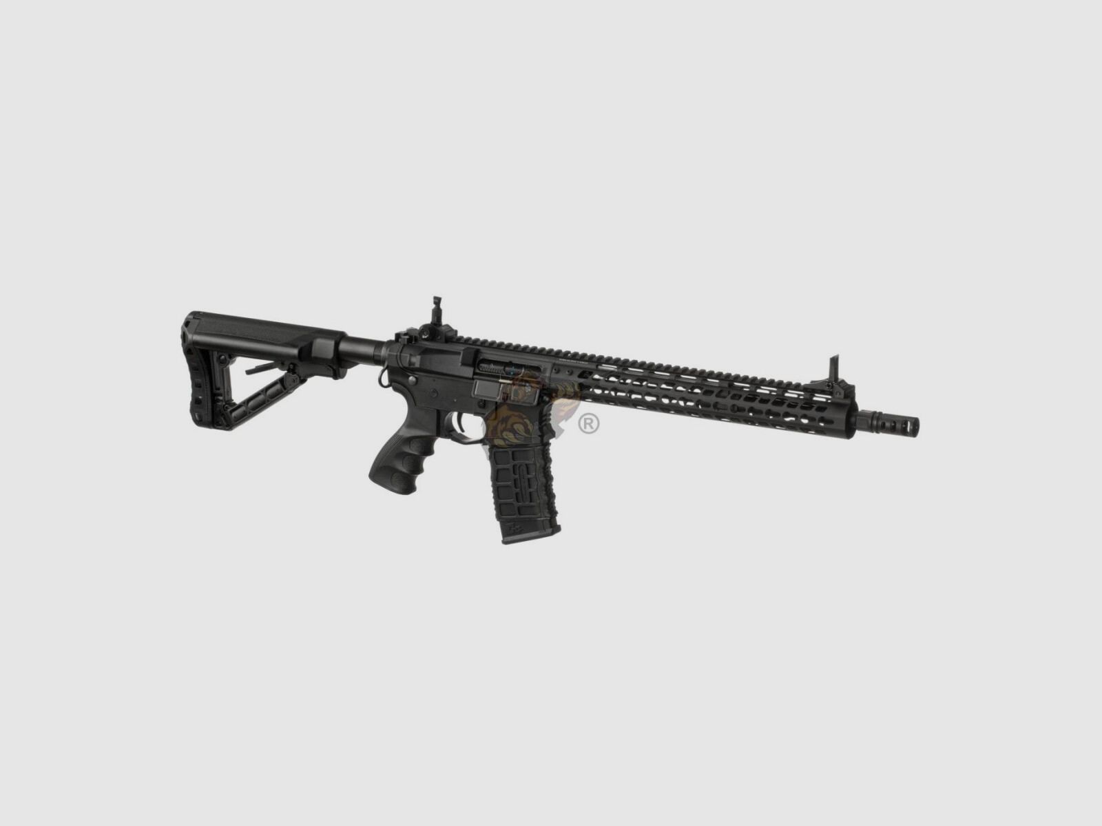 G&G CM16 Wild Hog 13,5" Airsoft mit ETU Einsteiger Set max 0,5