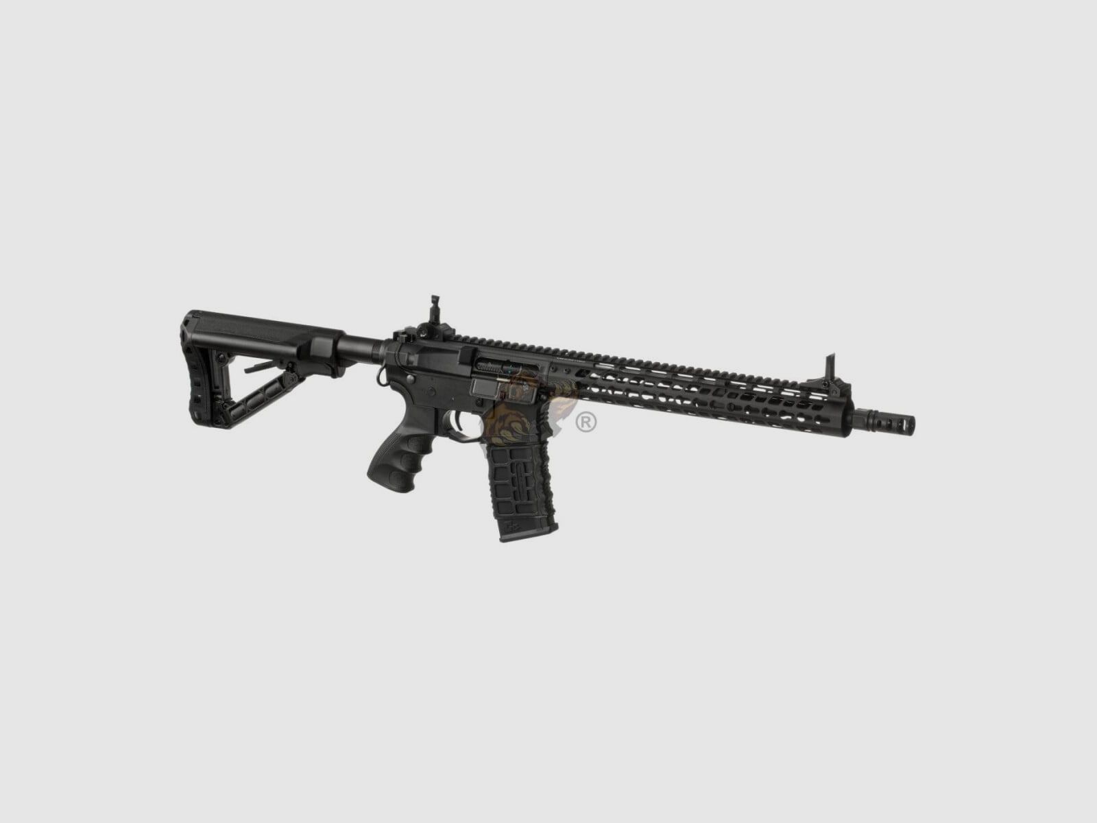 G&G CM16 Wild Hog 13,5" Airsoft mit ETU Einsteiger Set max 0,5