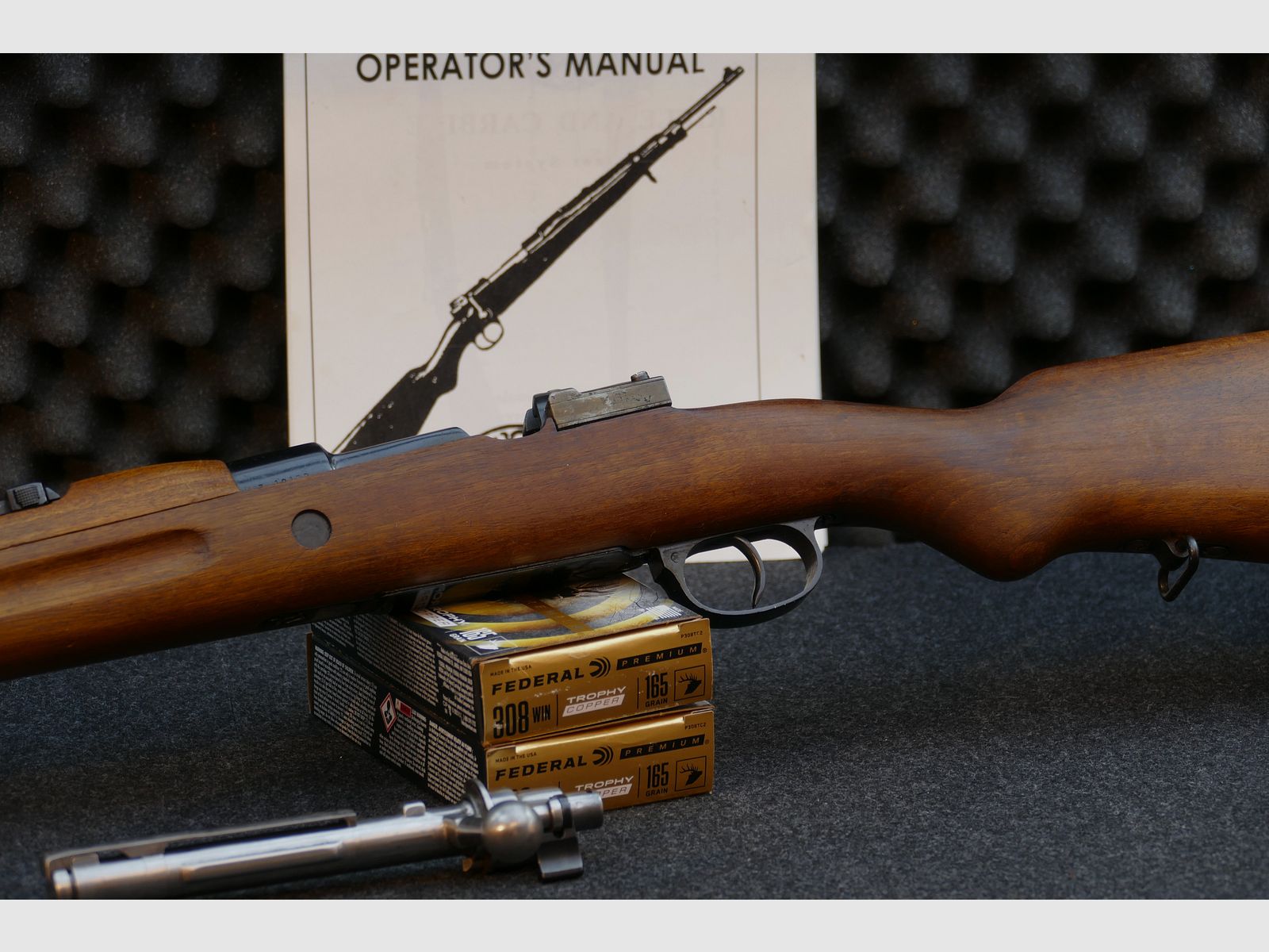 FN Herstal, Mauser Model 98, carbine, .308Win, carbine, tracking, going through, ordinance